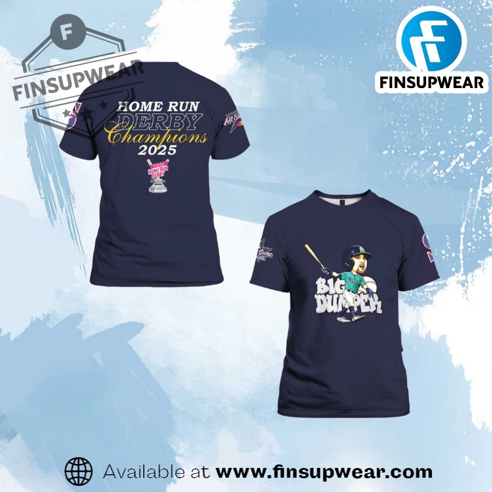 Cal Raleigh Big Dumper Home Runs Derby Champions 2025 Shirt finsupwear 1