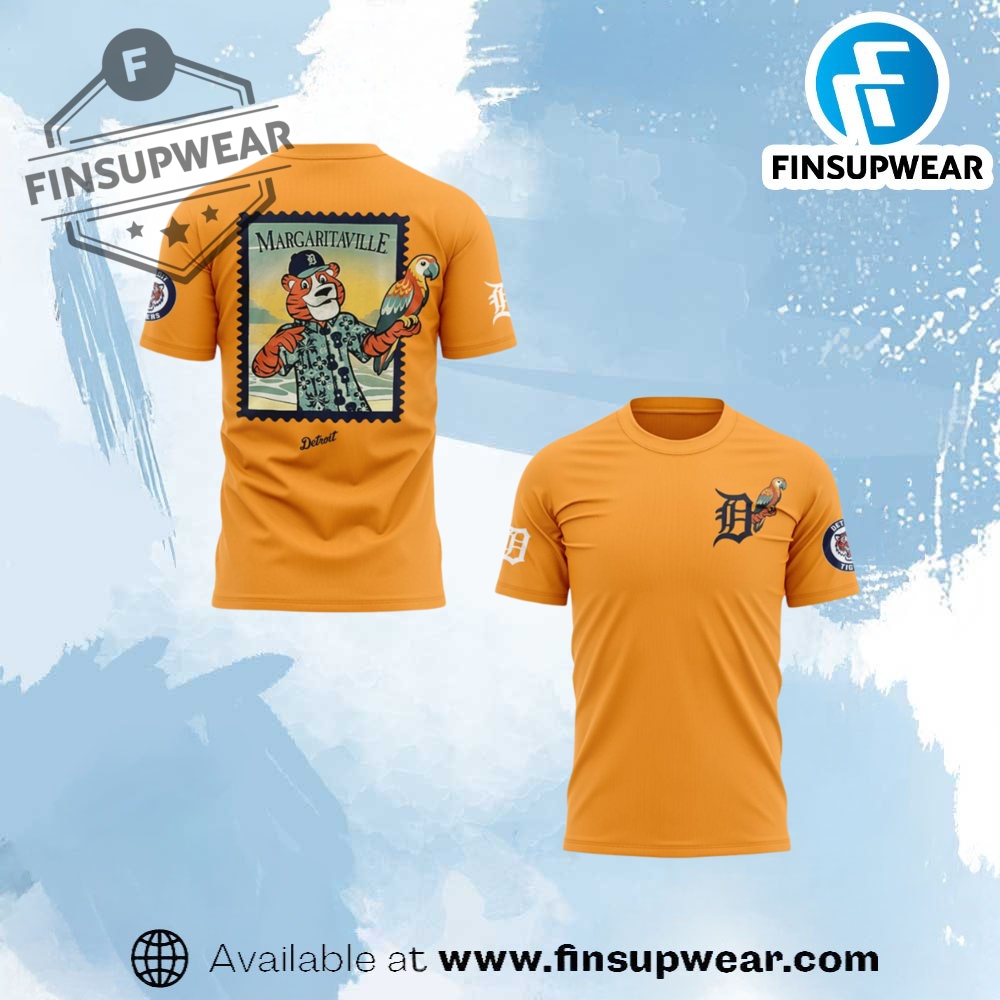 Detroit Tigers 2025 Margaritaville Night Shirt