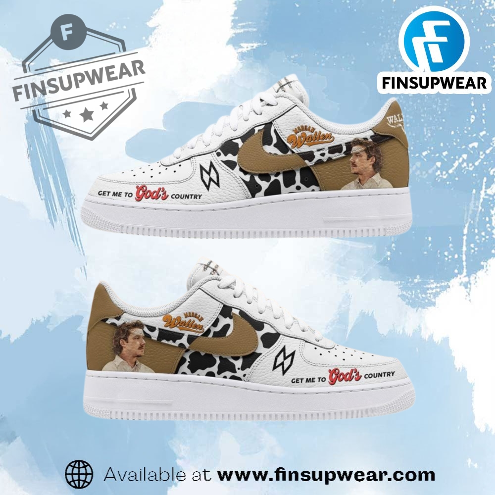 Morgan Wallen Get Me To Gods Country Nike Air Force 1 Shoes