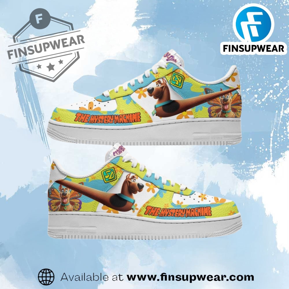 Scooby Doo The Mystery Machine Nike Air Force 1 Shoes