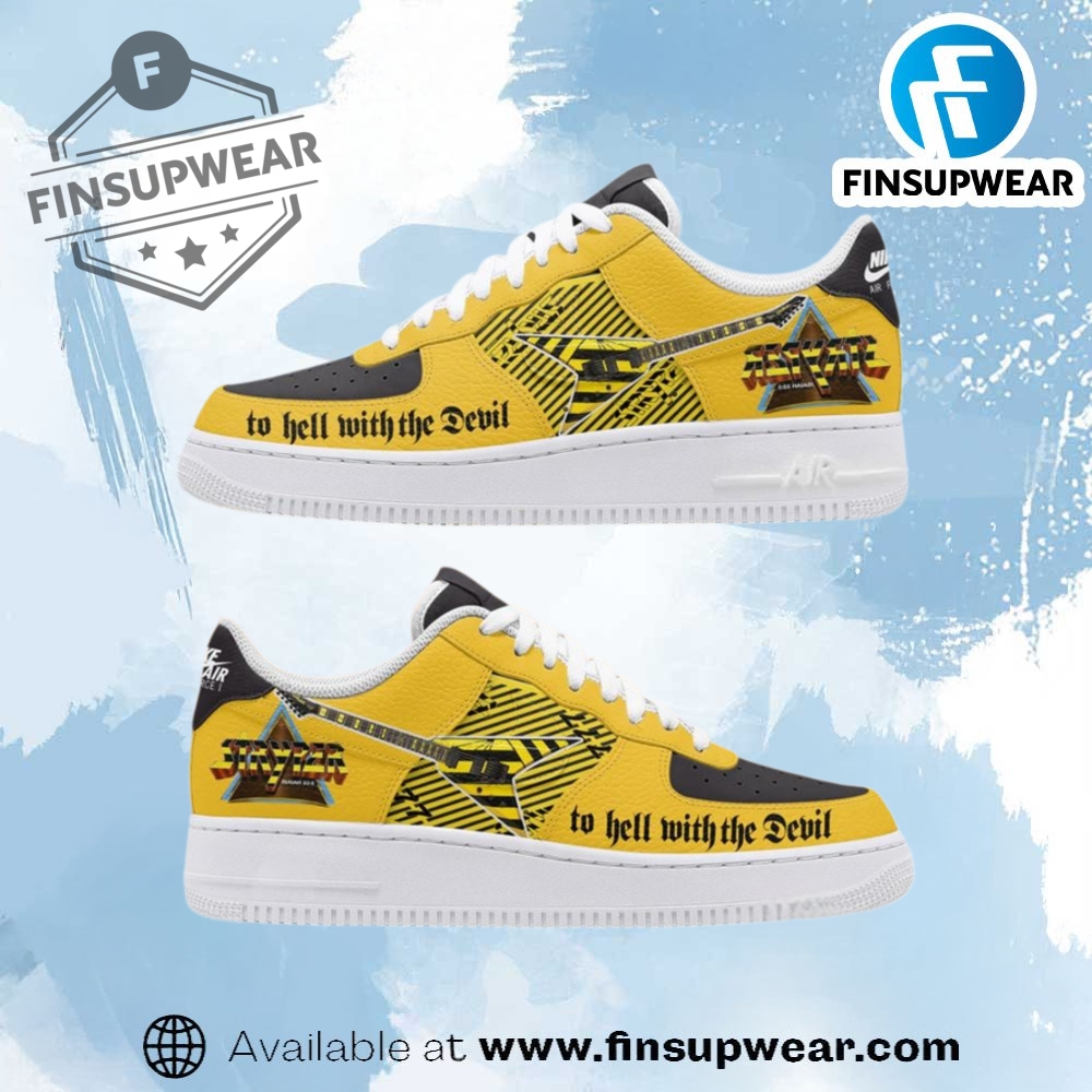 Stryper To Hell With The Devil Air Force 1 Shoes